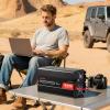 image:imageVEVOR 3000W Pure Sine Wave Inverter DC 12V to AC 120V Power Inverter for Truck RV OffGrid Car Inverters with 4 AC 2 USB TypeC Port LCD Display and Remote Controller for Large Home Appliances4000W