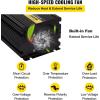image:imageVEVOR Power Inverter 2000W Modified Sine Wave Inverter DC 12V to AC 120V Car Converter with LCD Display Remote Controller LED Indicator AC Outlets Inverter for Truck RV Car Boat Travel Camping2000W