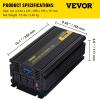 image:imageVEVOR Power Inverter 2000W Modified Sine Wave Inverter DC 12V to AC 120V Car Converter with LCD Display Remote Controller LED Indicator AC Outlets Inverter for Truck RV Car Boat Travel Camping2500W