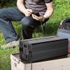 image:imageVEVOR Power Inverter 2000W Modified Sine Wave Inverter DC 12V to AC 120V Car Converter with LCD Display Remote Controller LED Indicator AC Outlets Inverter for Truck RV Car Boat Travel Camping5000 Watt