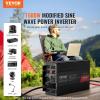 image:imageVEVOR Power Inverter 2000W Modified Sine Wave Inverter DC 12V to AC 120V Car Converter with LCD Display Remote Controller LED Indicator AC Outlets Inverter for Truck RV Car Boat Travel Camping1500W