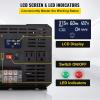 image:imageVEVOR Power Inverter 2000W Modified Sine Wave Inverter DC 12V to AC 120V Car Converter with LCD Display Remote Controller LED Indicator AC Outlets Inverter for Truck RV Car Boat Travel Camping5000W