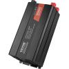image:imageVEVOR Power Inverter 2000W Modified Sine Wave Inverter DC 12V to AC 120V Car Converter with LCD Display Remote Controller LED Indicator AC Outlets Inverter for Truck RV Car Boat Travel Camping5000 Watt