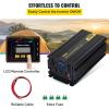 image:imageVEVOR Power Inverter 2000W Modified Sine Wave Inverter DC 12V to AC 120V Car Converter with LCD Display Remote Controller LED Indicator AC Outlets Inverter for Truck RV Car Boat Travel Camping2500W