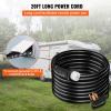 image:imageVEVOR 50FT 50 Amp Generator Extension Cord STW 45446  45505 125V 250V Generator Power Cord N1450P amp SS250R amp CS6364 Twist Lock Connectors20 FT