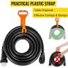 image:imageVEVOR 50FT 50 Amp Generator Extension Cord STW 45446  45505 125V 250V Generator Power Cord N1450P amp SS250R amp CS6364 Twist Lock Connectors30 FT