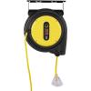 image:imageVEVOR Retractable Extension Cord Reel 30 FT Heavy Duty 16AWG3C SJTOW Retractable Power Cord Reel with Lighted Triple Tap Outlet 10 Amp Circuit Breaker 45FT Leadin Cord for Ceiling or Wall MountYellow