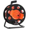image:imageVEVOR 100 FT Retractable Extension Cord Reel with 4 Outlets amp Heavy Duty 14AWG SJTOW Power Cord Cable Portable Handle and Safety Overload Circuit Breaker for Outdoor Indoor Toolshed Garage Use14AWG