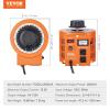 image:imageVEVOR 2000VA Auto Variable Voltage Transformer 153 Amp 110V Input 0130V Output AC Voltage Regulator Power Supply with 4 Extra Fuses Thermal Control Switch for Home Industrial OfficePointer Dials
