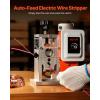 image:imageVEVOR Electric Wire Stripping Machine 006142 Automatic Wire Stripper Machine 370 W 88 ftmin Wire Stripper with An Extra Manual Crank 11 Channels Electric Wire Stripper Copper StripperElectric 400W