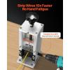 image:imageVEVOR Electric Wire Stripping Machine 006142 Automatic Wire Stripper Machine 370 W 88 ftmin Wire Stripper with An Extra Manual Crank 11 Channels Electric Wire Stripper Copper StripperHand Crank or Drill Powered
