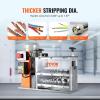 image:imageVEVOR Electric Wire Stripping Machine 006157 Automatic Wire Stripper Machine 750 W 98 ftmin Wire Stripper with Visible Stripping Depth Reference 10 Channels Electric Wire Strip MachineElectric 750W