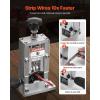 image:imageVEVOR Electric Wire Stripping Machine 006157 Automatic Wire Stripper Machine 750 W 98 ftmin Wire Stripper with Visible Stripping Depth Reference 10 Channels Electric Wire Strip MachineHand Crank or Drill Powered