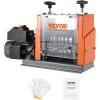 image:imageVEVOR Manual Wire Stripping Machine 00615 Copper Stripper with Hand Crank or Drill Powered Visible Stripping Depth Reference Portable Aluminum Frame Wire Peeler for Scrap Copper Recycling006098