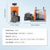 image:imageVEVOR Manual Wire Stripping Machine 00615 Copper Stripper with Hand Crank or Drill Powered Visible Stripping Depth Reference Portable Aluminum Frame Wire Peeler for Scrap Copper Recycling006098