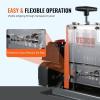image:imageVEVOR Manual Wire Stripping Machine 00615 Copper Stripper with Hand Crank or Drill Powered Visible Stripping Depth Reference Portable Aluminum Frame Wire Peeler for Scrap Copper Recycling006098