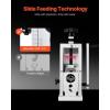image:imageVEVOR Manual Wire Stripping Machine 00615 Copper Stripper with Hand Crank or Drill Powered Visible Stripping Depth Reference Portable Aluminum Frame Wire Peeler for Scrap Copper Recycling00615