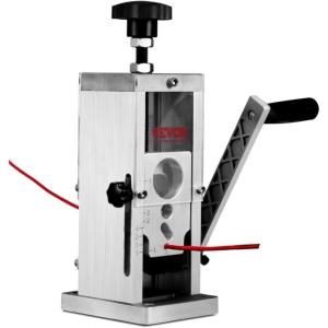 image:imageVEVOR Manual Wire Stripping Machine 00615 Copper Stripper with Hand Crank or Drill Powered Visible Stripping Depth Reference Portable Aluminum Frame Wire Peeler for Scrap Copper Recycling00615