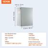 image:imageVEVOR 30 Amp RV Power Outlet Box 125250 Volt Enclosed Lockable Outdoor RV Receptacle Box NEMA TT30R Weatherproof Electrical Panel for RV Camper Trailer Motorhome Electric Car503020 Amp