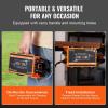 image:imageVEVOR 36 Volt Golf Cart Battery Charger 12 AMP Smart Battery Charger with DStyle Plug Compatible with LeadAcid AGMGelEFB MF NMC LiFePO4 Batteries for EZGO TXT IP67 Waterproof ETL Certified48V 15A For 3Pin Round Plug