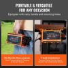 image:imageVEVOR 36 Volt Golf Cart Battery Charger 12 AMP Smart Battery Charger with DStyle Plug Compatible with LeadAcid AGMGelEFB MF NMC LiFePO4 Batteries for EZGO TXT IP67 Waterproof ETL Certified36V 18A For DStyle Plug