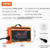 image:imageVEVOR 36 Volt Golf Cart Battery Charger 12 AMP Smart Battery Charger with DStyle Plug Compatible with LeadAcid AGMGelEFB MF NMC LiFePO4 Batteries for EZGO TXT IP67 Waterproof ETL Certified48V 15A For 3Pin Round Plug