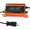 image:imageVEVOR 36 Volt Golf Cart Battery Charger 12 AMP Smart Battery Charger with DStyle Plug Compatible with LeadAcid AGMGelEFB MF NMC LiFePO4 Batteries for EZGO TXT IP67 Waterproof ETL Certified36V 18A For Crowfoot Plug