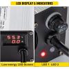 image:imageVEVOR 48 Volt 15 Amp Golf Cart Battery Charger with G29 DriveLED Club Car Battery Charger Aluminum Shell Power Wise for Ez Go Yamaha48V 15A For G29 Plug