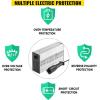 image:imageVEVOR 48 Volt 15 Amp Golf Cart Battery Charger with G29 DriveLED Club Car Battery Charger Aluminum Shell Power Wise for Ez Go Yamaha48V 15A For G29 Plug