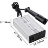image:imageVEVOR 48 Volt 15 Amp Golf Cart Battery Charger with G29 DriveLED Club Car Battery Charger Aluminum Shell Power Wise for Ez Go Yamaha48V 15A For G29 Plug