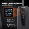 image:imageVEVOR Level 2 Portable EV Charger 40A 240V Electric Vehicle Charger with 25 ft Cable NEMA 1450 Adjustable Current 16A40A Plugin Home Charging Station for SAE J1772 EVs32 Amp