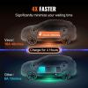 image:imageVEVOR Level 2 Portable EV Charger 40A 240V Electric Vehicle Charger with 25 ft Cable NEMA 1450 Adjustable Current 16A40A Plugin Home Charging Station for SAE J1772 EVs16 Amp