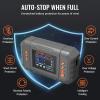 image:imageVEVOR Smart Battery Charger 20Amp Lithium LiFePO4 LeadAcid AGMGelSLA Car Battery Charger with LCD Display Trickle Charger Maintainer Desulfator for Boat Motorcycle Lawn Mower Deep Cycle35Amp