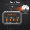image:imageVEVOR Smart Battery Charger 20Amp Lithium LiFePO4 LeadAcid AGMGelSLA Car Battery Charger with LCD Display Trickle Charger Maintainer Desulfator for Boat Motorcycle Lawn Mower Deep Cycle2Amp4