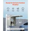 image:imageVEVOR Temporary Power Outlet Panel Weatherproof RV Electrical Breaker Box with 203050 Amp Receptacle Installed Prewired Circuit NEMA 1450RNEMA TT30R  20A GFCI for RV Camper Trailer Motorhome503020 Amp