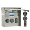 image:imageVEVOR Temporary Power Outlet Panel Weatherproof RV Electrical Breaker Box with 203050 Amp Receptacle Installed Prewired Circuit NEMA 1450RNEMA TT30R  20A GFCI for RV Camper Trailer Motorhome503020 Amp