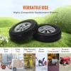 image:image2Pack VEVOR 10Inch Solid Rubber Tires and Wheels 4103504 Flat Free Tubeless Tires and Wheels with 58 Axle Bore Hole Offset Hub Perfect for Hand Truck Utility Cart Dolly Garden TrailerPolypropylene wheel hub