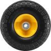 image:image2Pack VEVOR 10Inch Solid Rubber Tires and Wheels 4103504 Flat Free Tubeless Tires and Wheels with 58 Axle Bore Hole Offset Hub Perfect for Hand Truck Utility Cart Dolly Garden TrailerMetal wheel hub