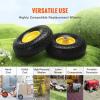 image:image2Pack VEVOR 10Inch Solid Rubber Tires and Wheels 4103504 Flat Free Tubeless Tires and Wheels with 58 Axle Bore Hole Offset Hub Perfect for Hand Truck Utility Cart Dolly Garden TrailerMetal wheel hub