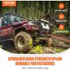 image:imageVEVOR 1 x 30 Kinetic Recovery Tow Rope 38000 lbs HeavyDuty Off Road Snatch Strap Extreme Duty 30 Elasticity Energy Snatch Strap for Jeep Car Truck ATV UTV SUV TractorOrange