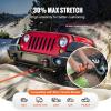 image:imageVEVOR 1 x 30 Kinetic Recovery Tow Rope 38000 lbs HeavyDuty Off Road Snatch Strap Extreme Duty 30 Elasticity Energy Snatch Strap for Jeep Car Truck ATV UTV SUV TractorOrange