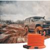 image:imageVEVOR 1 x 30 Kinetic Recovery Tow Rope 38000 lbs HeavyDuty Off Road Snatch Strap Extreme Duty 30 Elasticity Energy Snatch Strap for Jeep Car Truck ATV UTV SUV TractorOrange
