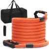 image:imageVEVOR 1 x 30 Kinetic Recovery Tow Rope 38000 lbs HeavyDuty Off Road Snatch Strap Extreme Duty 30 Elasticity Energy Snatch Strap for Jeep Car Truck ATV UTV SUV TractorOrange