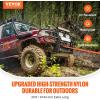 image:imageVEVOR 1 x 30 Kinetic Recovery Tow Rope 38000 lbs HeavyDuty Off Road Snatch Strap Extreme Duty 30 Elasticity Energy Snatch Strap for Jeep Car Truck ATV UTV SUV TractorOrange