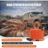 image:imageVEVOR 1 x 30 Kinetic Recovery Tow Rope 38000 lbs HeavyDuty Off Road Snatch Strap Extreme Duty 30 Elasticity Energy Snatch Strap for Jeep Car Truck ATV UTV SUV TractorOrange
