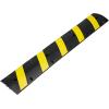 image:imageVEVOR 2PCs 6 ft72 Rubber Speed Hump 2 Channel 22000 lbs Capacity Heavy Duty Traffic Speed Bump with High Reflective Yellow Strip 8 Expansion Screws and 1 Drill for Asphalt Concrete Gravel Roads2 PCs