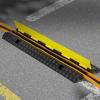 image:imageVEVOR 3 PCs 2 Channel Rubber Cable Protector Ramp 12000 lbsaxle Capacity Heavy Duty Hose Wire Cover Ramp Driveway Traffic Speed Bump wFlipOpen Top Cover amp 50 ft Warning Tape for IndoorampOutdoor2 Channel1PC