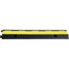 image:imageVEVOR 3 PCs 2 Channel Rubber Cable Protector Ramp 12000 lbsaxle Capacity Heavy Duty Hose Wire Cover Ramp Driveway Traffic Speed Bump wFlipOpen Top Cover amp 50 ft Warning Tape for IndoorampOutdoor2 Channel5PCs