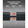 image:imageVEVOR 3 PCs Drop Over Cable Cover Ramp 2000 lbsaxle Load Capacity Heavy Duty Cable Hose Protector Ramp Floor Cord Cover for High Walking Traffic Areas Indoor Outdoor Home Office Warehouse SchoolMedium3PACK