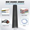 image:imageVEVOR 3 PCs Drop Over Cable Cover Ramp 2000 lbsaxle Load Capacity Heavy Duty Cable Hose Protector Ramp Floor Cord Cover for High Walking Traffic Areas Indoor Outdoor Home Office Warehouse SchoolSmall2PACK